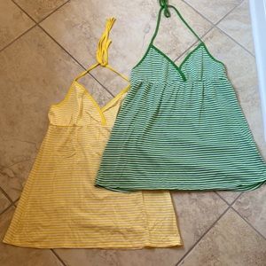 Gap halters tops set